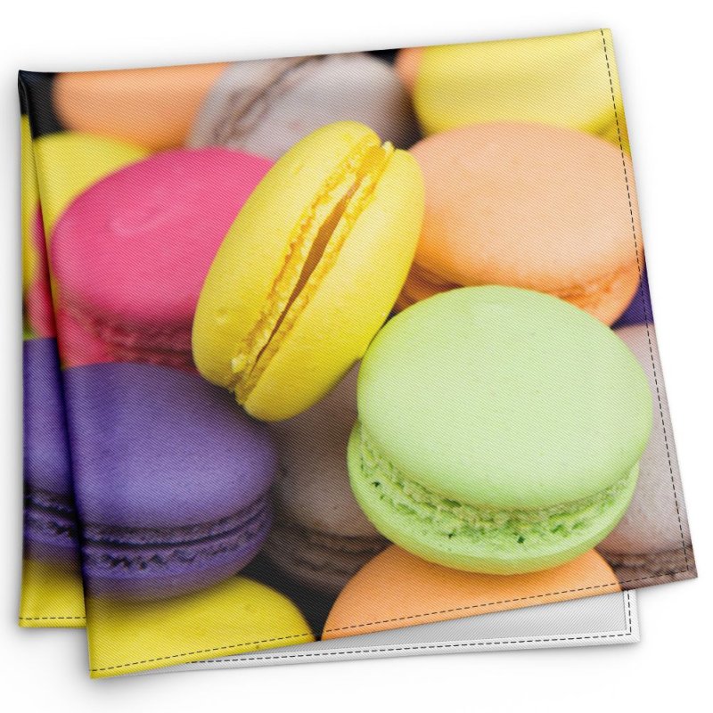 HERITAGE Bandana Adulte Microfibre MACARONS Multicolore MADE IN FRANCE