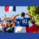 HERITAGE Boxer Homme Microfibre SUPPORTERS FRANCE FOOTBALL Bleu MADE IN FRANCE
